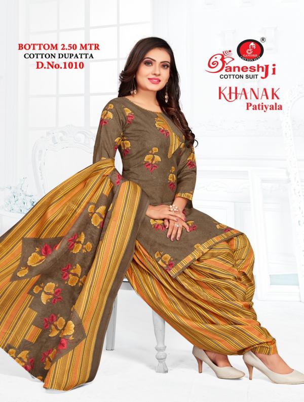 Ganeshji Khanak Vol-1 Indo Cotton Designer Dress Material